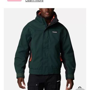 Vintage retro snow ski Columbia Bugaboo jacket